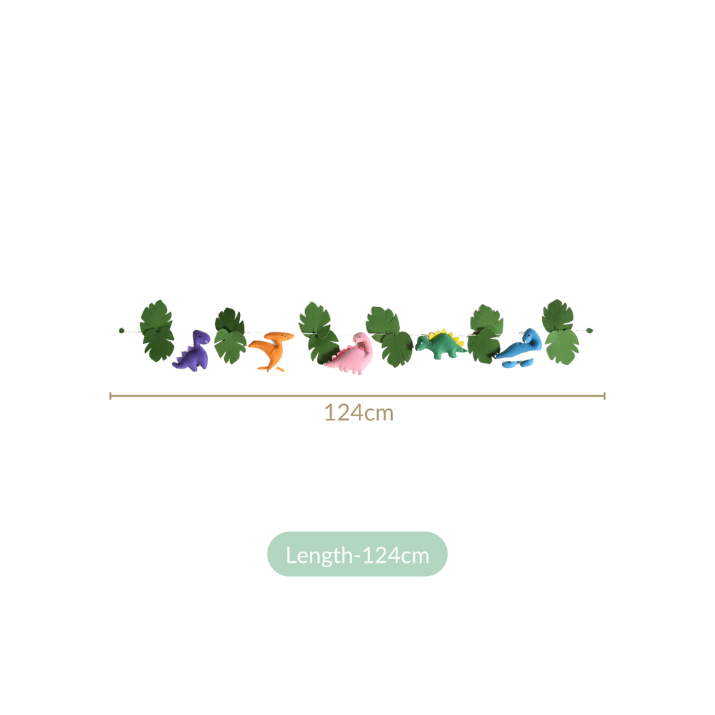 Playful Dinosaur Nursery Bunting For Room Decor Nestasia