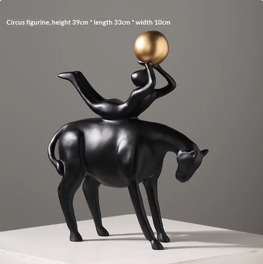 Modern Home Decor Ornaments Light-luxury Art Pieces For The Living Room