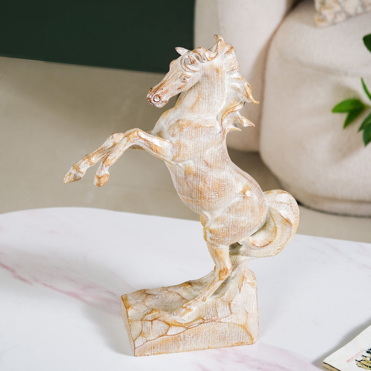 Horse Sculpture For Living Room Decor Nestasia