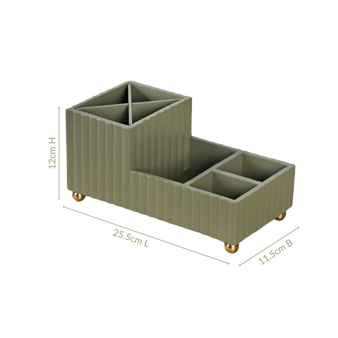 Desk Organiser For Office Sage Green Nestasia