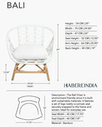 Bamboo Chairs for Balcony and Patio Corners