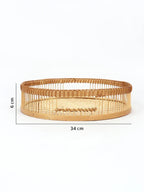 Natural Bamboo Tray for Gifting, Serving, and Multipurpose Use