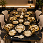 Kansa Luxury Dinner Serving Set Vedansh Craft