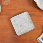 Printed Square Plates 24 Piece Dinner Set For 6 Nestasia