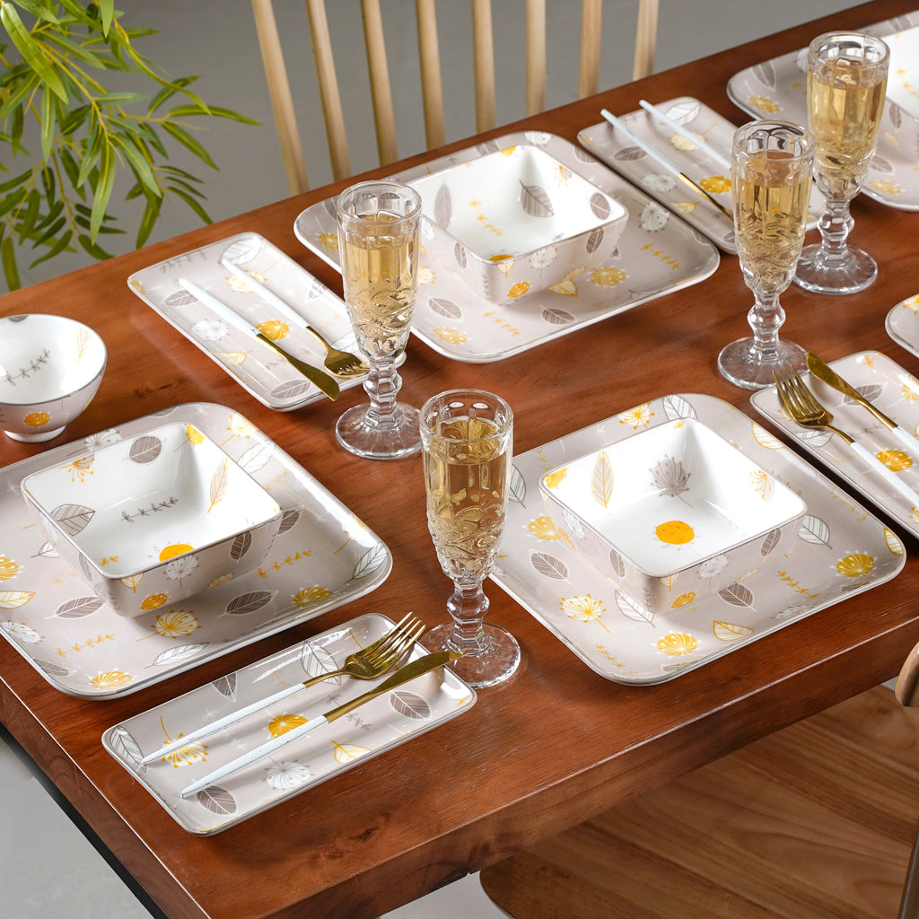 Dandelion 26 Piece Dinnerware For 6 Nestasia
