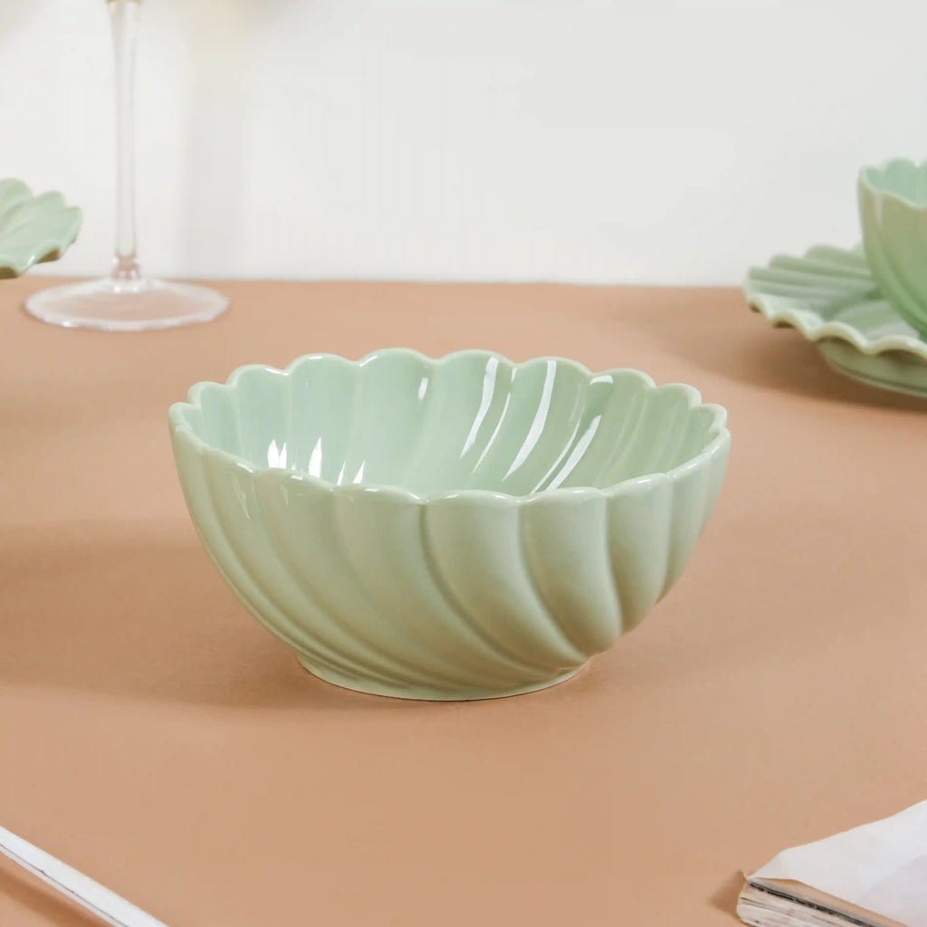 Lao Luxury 22 Piece Dinner Set For 6 Mint Green Nestasia