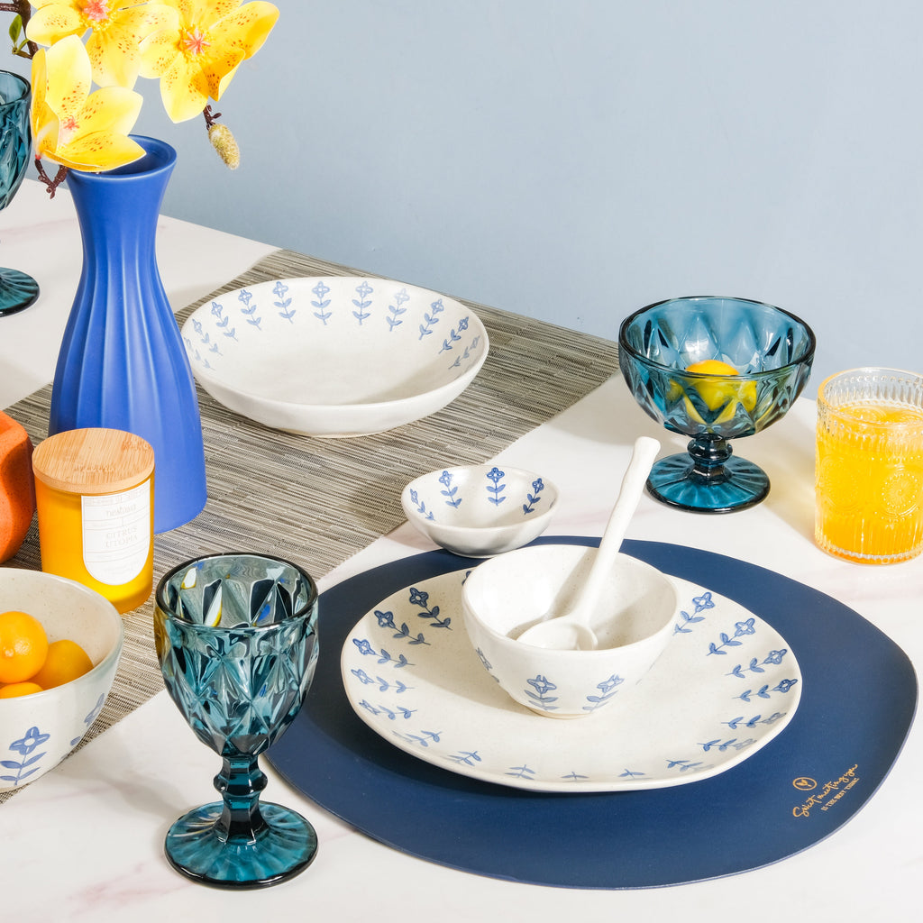 Flora 33 Piece Dinner Set For 6 Nestasia