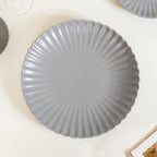 Grey Lavender 22 Piece Daily Dinner Set For 6 Nestasia