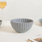 Grey Lavender 22 Piece Daily Dinner Set For 6 Nestasia