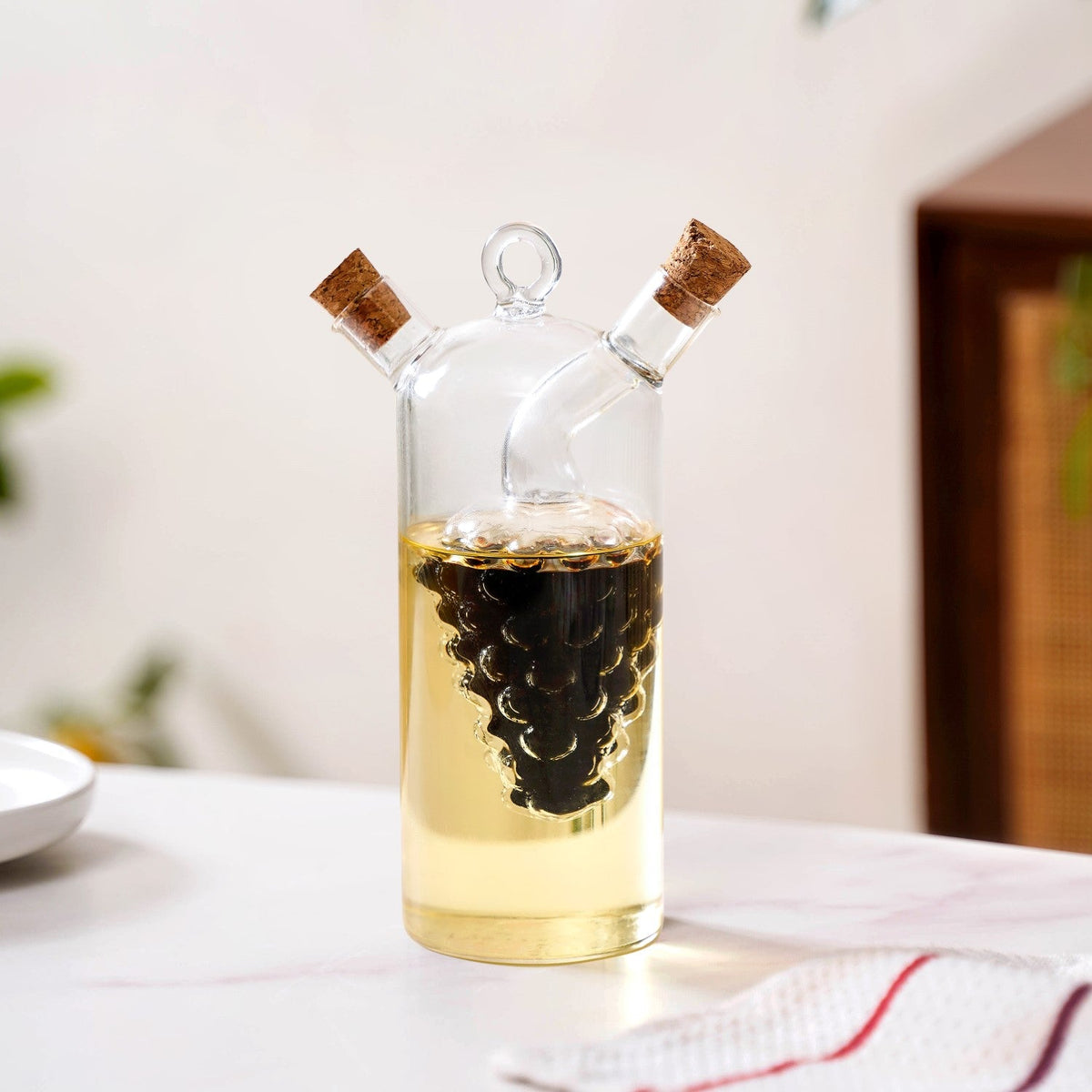 2 In 1 Glass Oil Dispenser Nestasia