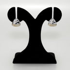 Distressed Metal Silver Studs Nestasia
