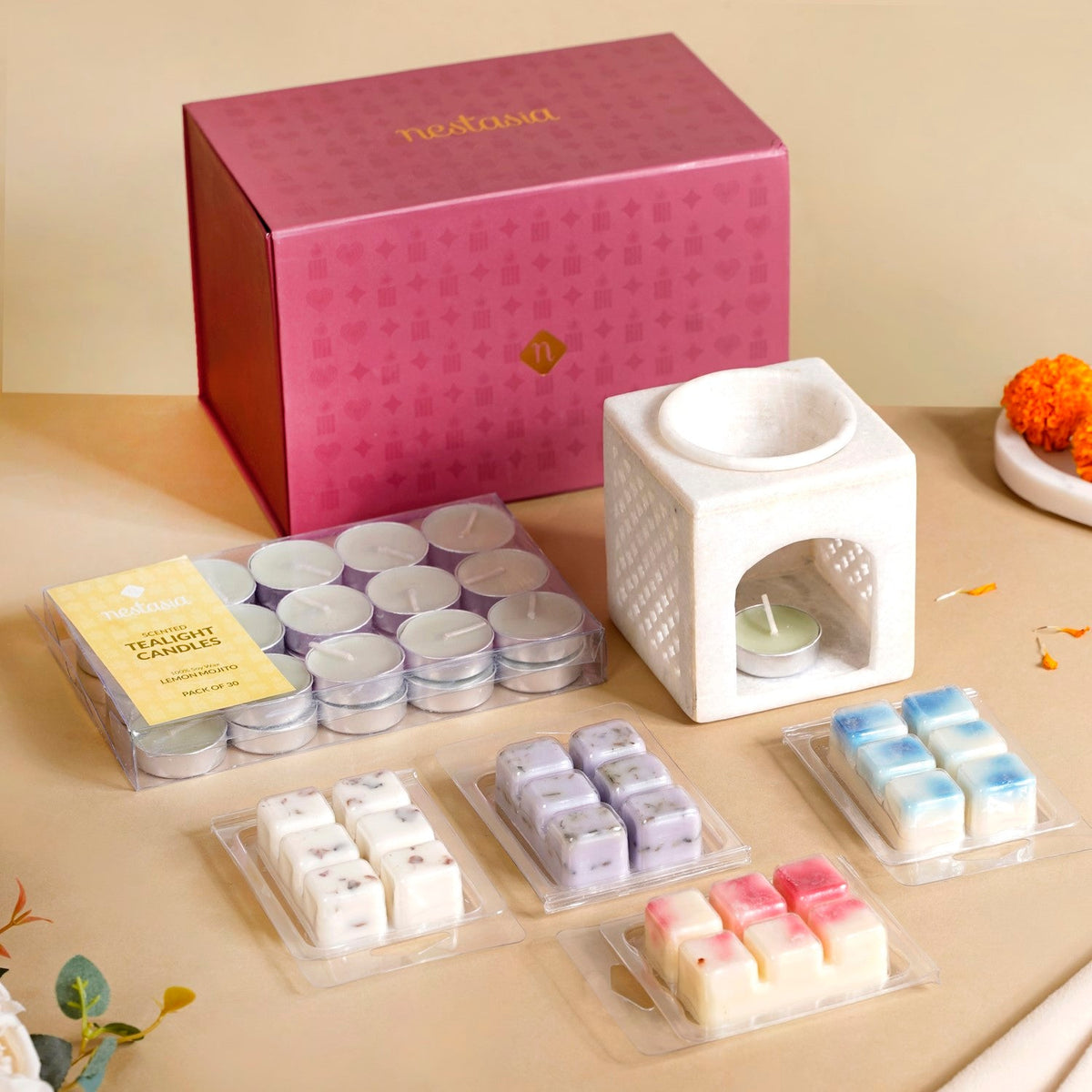 Soothing Aromatic Bliss Festive Gift Hamper Nestasia