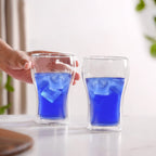 Double Wall Drinks Glass Set Of 2 350ml Nestasia