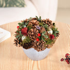 Holiday Delight Decorative Flower Pot Nestasia