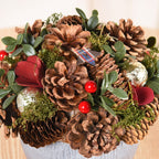 Holiday Delight Decorative Flower Pot Nestasia