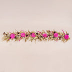 Pink Eco Friendly Decorative Dried Flower Set Of 2 Nestasia
