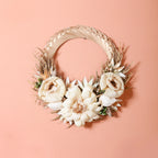 Eco-Friendly Wreath With Dried Flowers Nestasia
