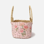 Decorative Seagrass Gift Hamper Basket for Stylish Storage and Tabletop Display