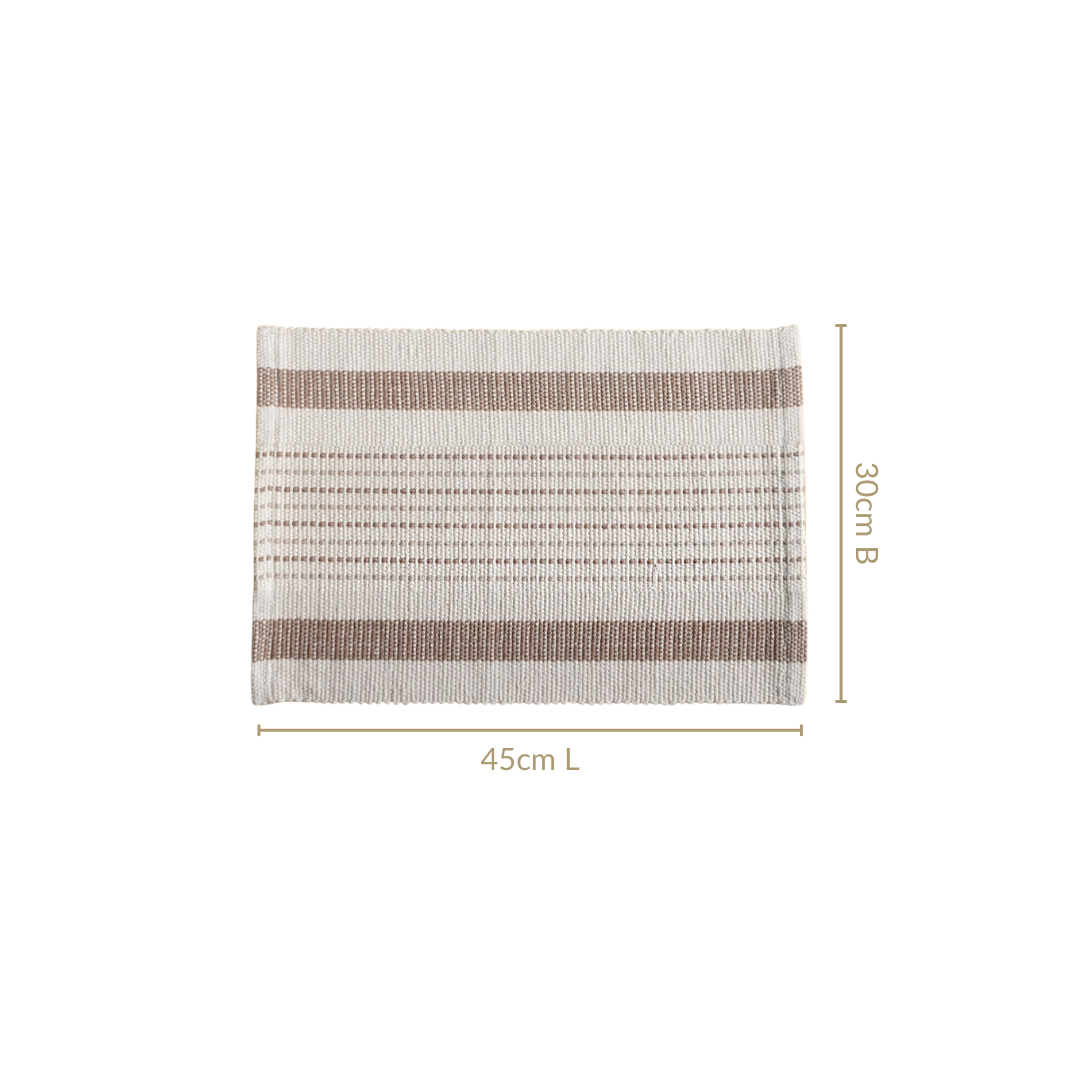 Dune Weave Placemat Set Of 6 Nestasia