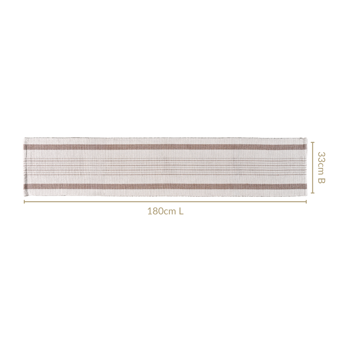 Dune Weave Table Runner 180x33cm Nestasia