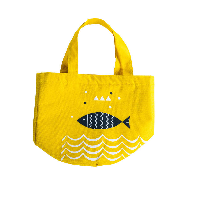 Fish Print Lunch Bag Nestasia