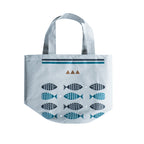 Fish Print Lunch Bag Nestasia