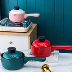 Ceramic Pot With Lid And Handle Nestasia