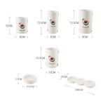 Avocado Chopstick Holder Set of 3 Nestasia