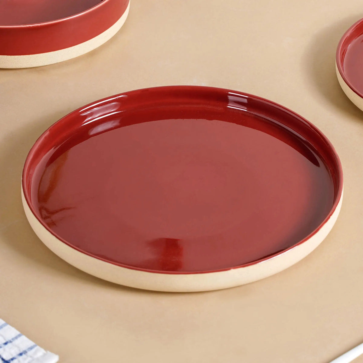 Amber Clay 22 Piece Dinnerset For 6 Nestasia