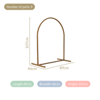 Arch Backdrop Metal Frame Height 42 Inch Nestasia