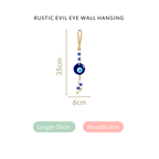 Evil Eye Wall Hanging With Beads For Home Decor Nestasia