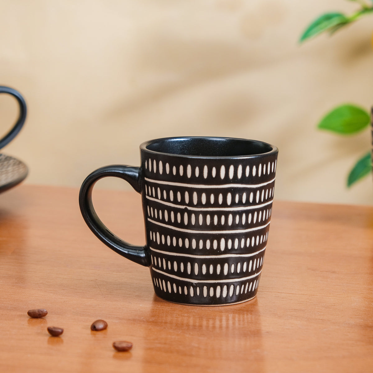 Kuro Ceramic Coffee Mug Set Of 6 275ml Nestasia