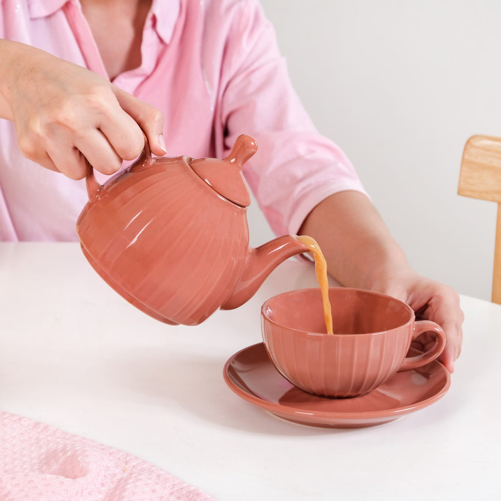 Single Serve Ambrosia Ceramic Tea Set Nestasia