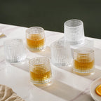 Rotating Drinking Glass Set Of 6 150ml Nestasia