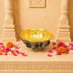 Brass Ashtalakshmi & Balaji Lakshmi Decorative Bowl Vedansh Craft