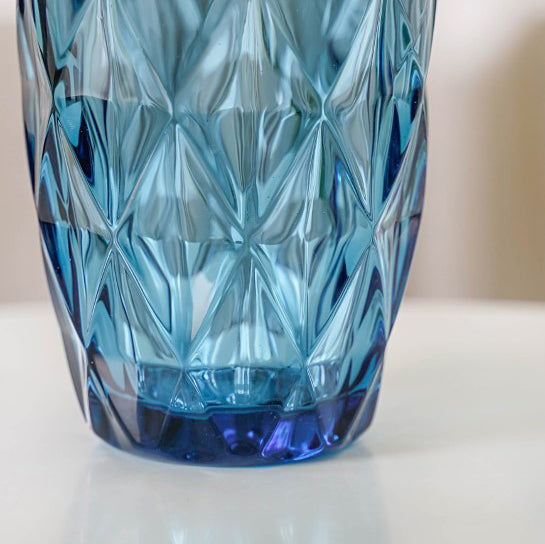 Blue Glassware Set of 4 Nestasia