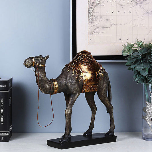 Single-humped Camel OrnamentWestern Regions Style Home Decor Soft Furnishings And Resin Crafts