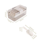 Easy Release Ice Cube Tray With Lid Bin And Scoop Nestasia