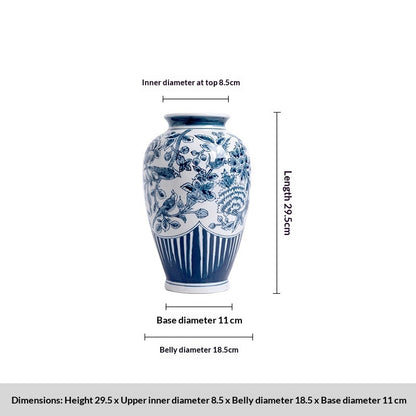 Ceramic Vase For Living Room Flower Arrangements And Home Decor
