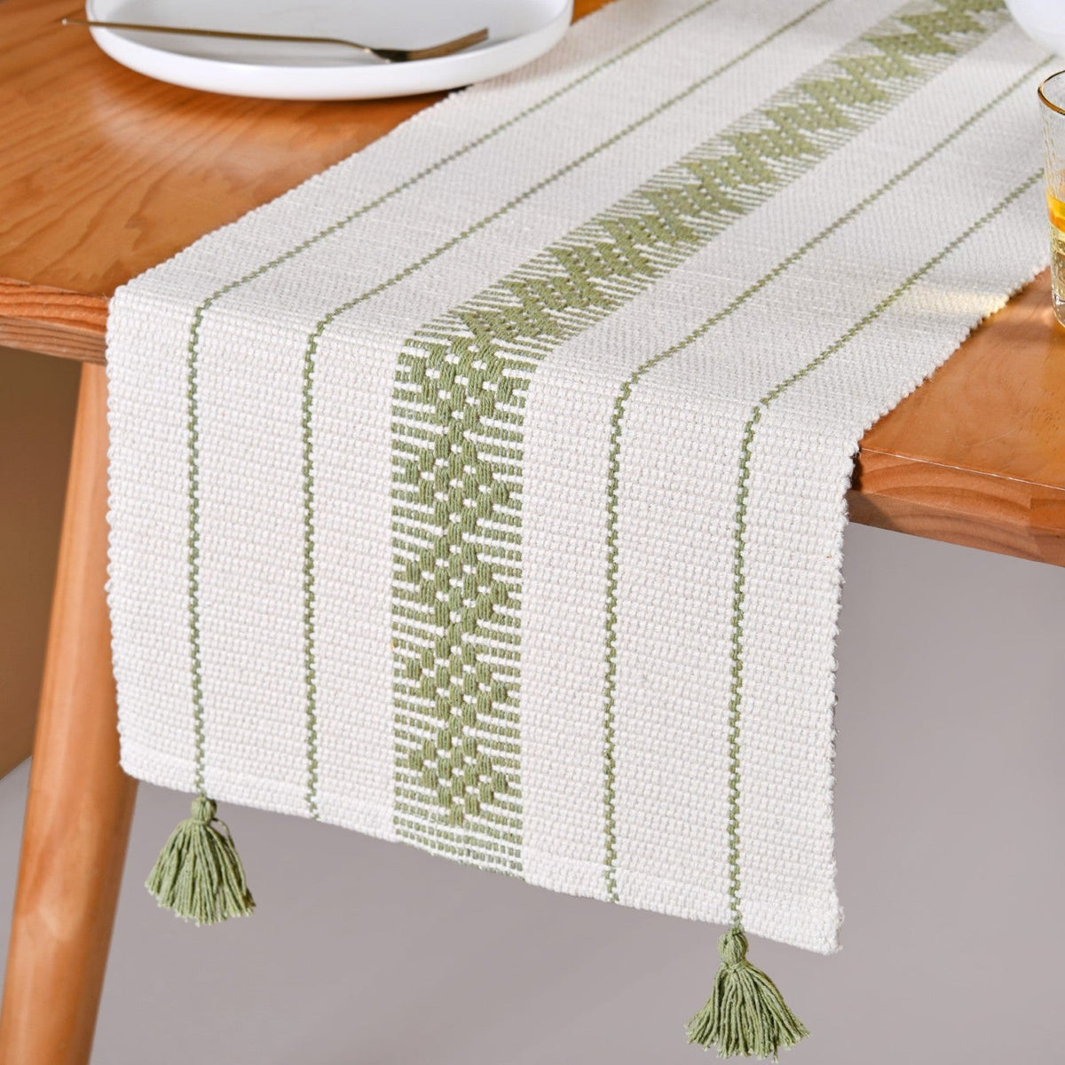 Ecofriendly Cotton Runner 180x33cm Nestasia