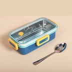 Stainless Steel Tiffin Box Small Blue 530ml Nestasia