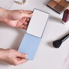 Elegant Compact Mirror Sky Blue Nestasia