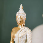 Gold Standing Buddha Decor Statue Large 16 Inch Nestasia