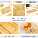 Royalcore Embossed Decorative Tray Nestasia
