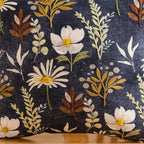 Embroidered Garden Cotton Cushion Cover 40x40cm Nestasia