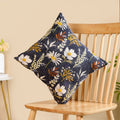 Embroidered Garden Cotton Cushion Cover 40x40cm Nestasia