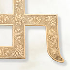 Brass Swastik Wall Hanging (12.5 Inch) Vedansh Craft