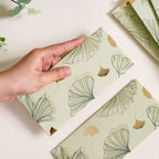 Oriental Glam Designer Set Of 12 Money Envelope Sage Green Nestasia