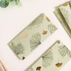 Oriental Glam Designer Set Of 12 Money Envelope Sage Green Nestasia