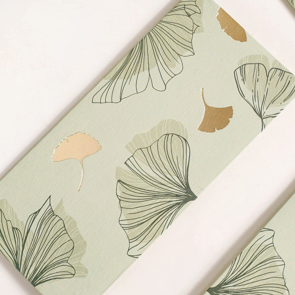 Oriental Glam Designer Set Of 12 Money Envelope Sage Green Nestasia